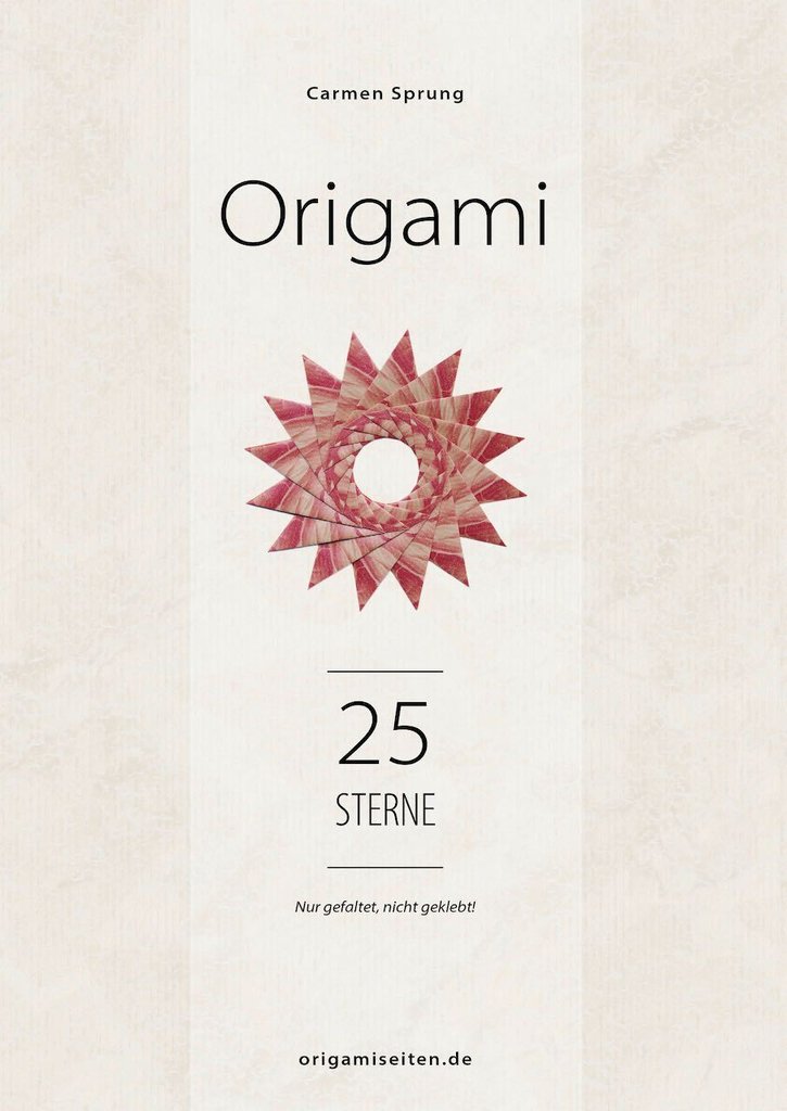 ORIGAMI - 25 Sterne : page 51.