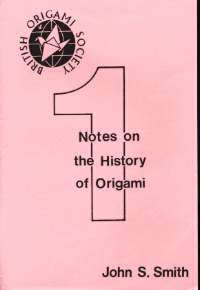 Notes on the History of Origami