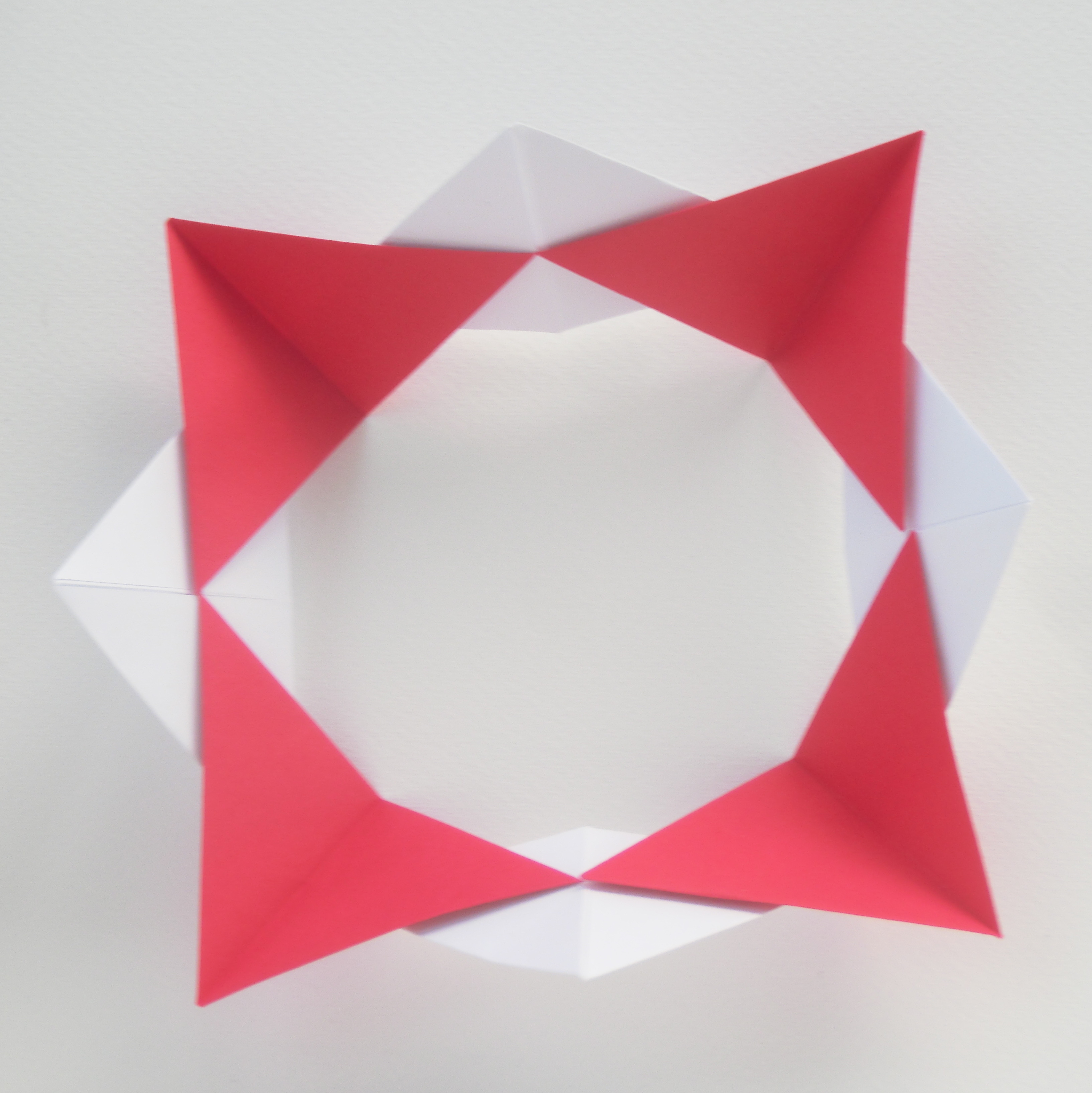 Rotating Octagram Ring