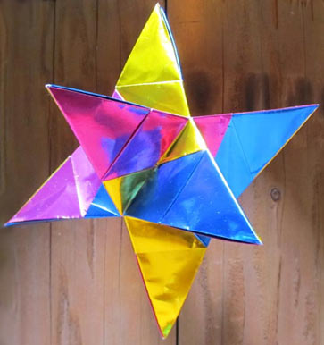 Sky Star Kusudama - 12 Unit Version