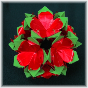 Layered Poinsettia